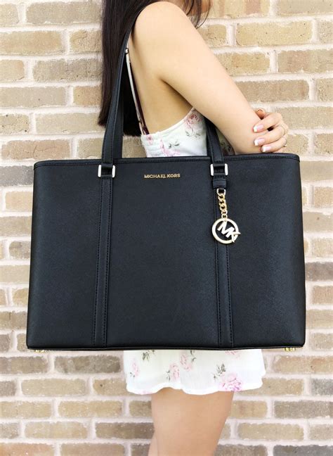 michael kors tote bag with laptop compartment|michael kors rolling laptop bag.